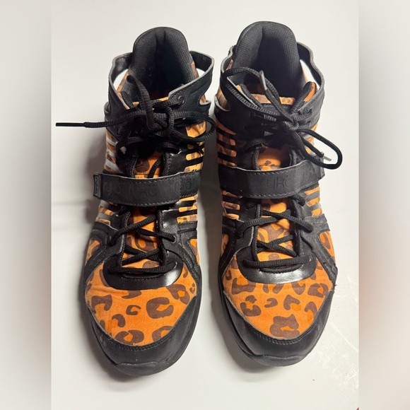 RYKA Tenacity Animal Print Aerobic Cross Trainer Mid High Top Support Zumba - Picture 3 of 6